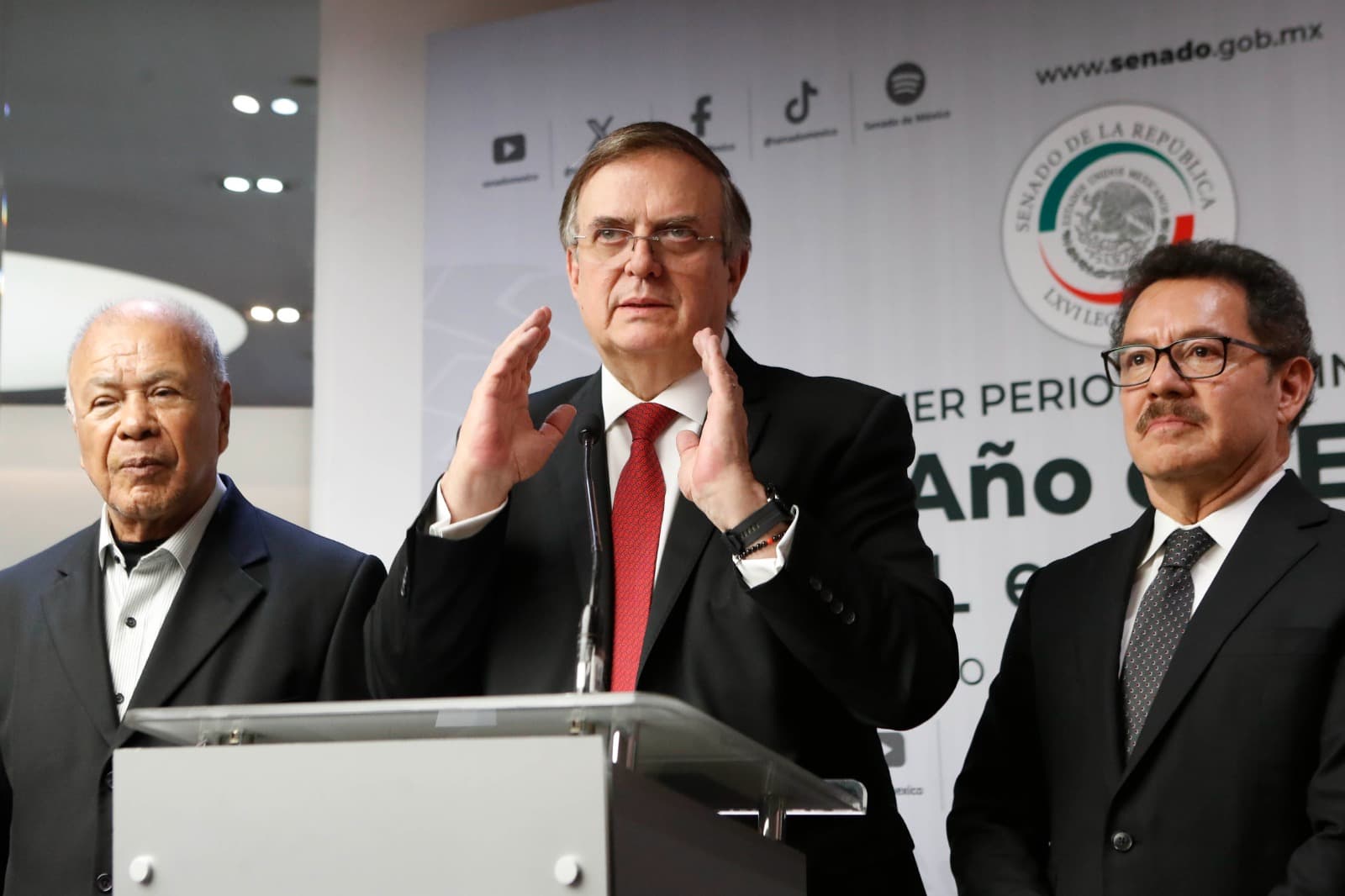 Admite Ebrard: “T-MEC Si Estuvo en Riesgo Pero Se Superó”; Rechaza Fracaso en Su Revisión